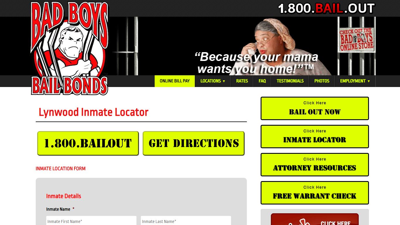 Lynwood Inmate Locator | Inmate Information In Lynwood - Bad Boys Bail ...